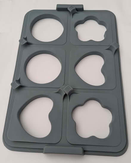 Photo of free Fried egg silicone rubber moulds, with holder. (Toton NG9) #2