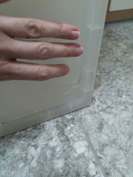 Photo of free 4 large plastic drawers MUJI (Kentish Town NW5) #3