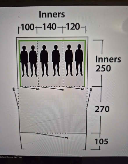 Photo of free Outwell Cruiser 6AC Tent (Liberton EH16) #4