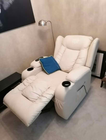 Photo of free Cream Recliner chair (Daws Hill, HP11 1FD) #2
