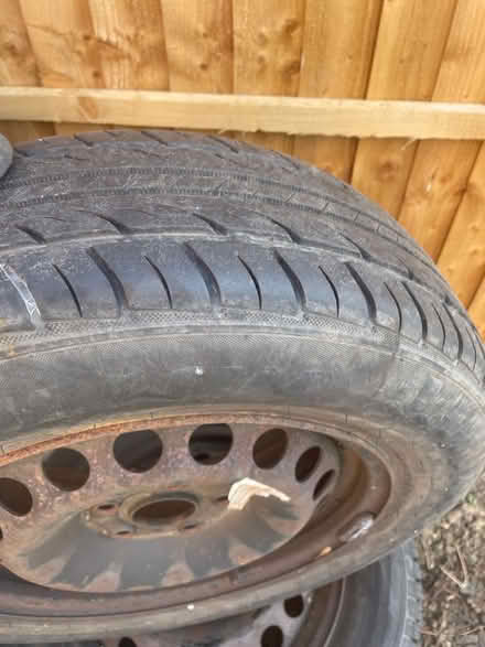 Photo of free Four tyres good tread (Hitchin) #1