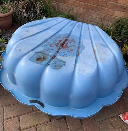 Photo of free Blue Clamshell Sandpit (Shevington Vale WN6) #1