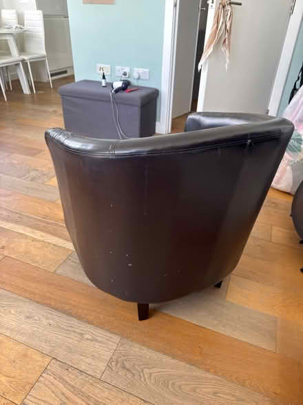 Photo of free Leather armchair (NW2) #3