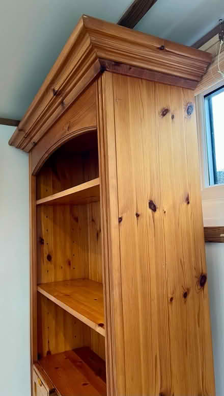 Photo of free Bookcase Solid Wood V Large (Titchfield Common PO14) #2