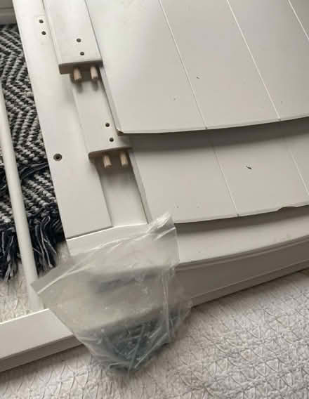 Photo of free White Wood Cot/Bed (Berkeley GL13) #4