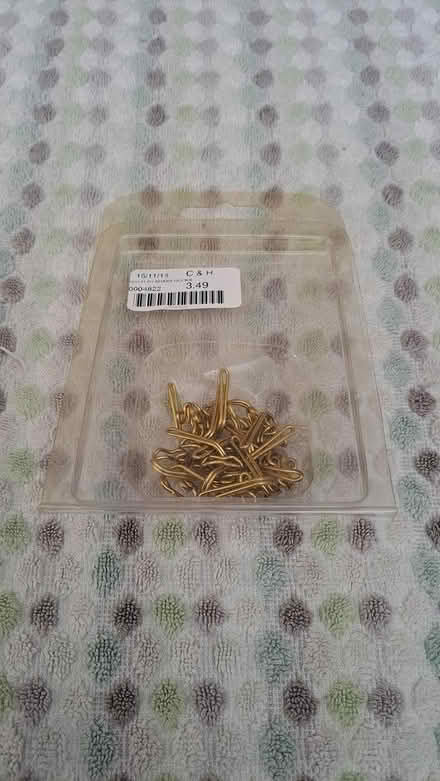 Photo of free Brass curtain hooks (Littlehaven) #1