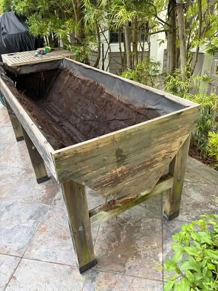 Photo of free Raised Woiden Planting Bed (Canada Cove, Half Moon Bay) #2