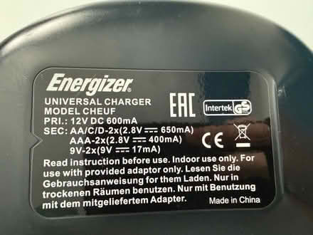 Photo of free Battery charger (Winchester SO22) #3