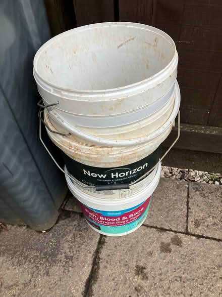 Photo of free Five Plastic Buckets (Bussage GL6) #1