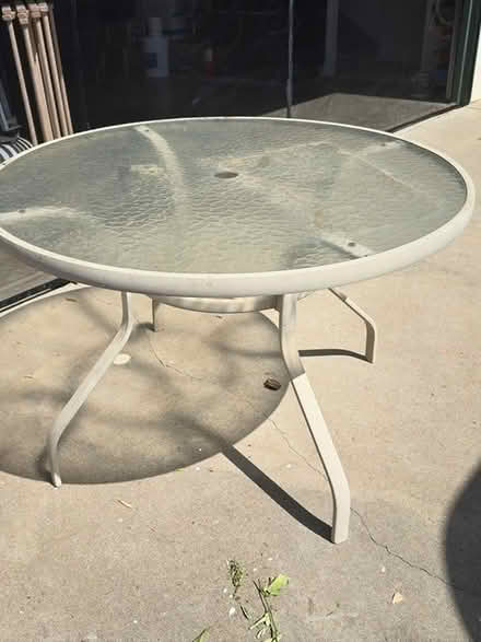 Photo of free Glass Patio Table and 4 Chairs (La Selva Beach) #1