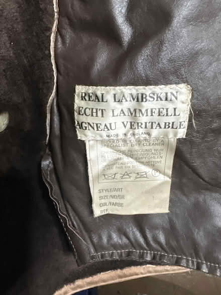 Photo of free Lambskin Coat (Hillsborough S6) #2