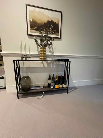Photo of free Black console table (High St Ken W8) #1