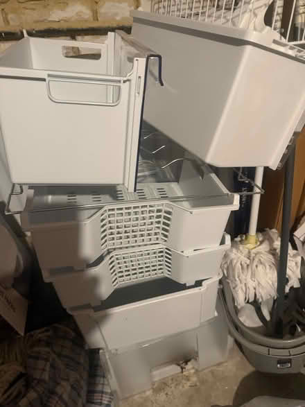 Photo of free Fridge and freezer drawers (ME7) #1