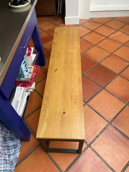 Photo of free Wooden and metal bench (Streatham Common) #3