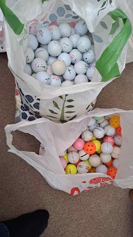 Photo of free Two bags of golf balls (Littlehaven) #1