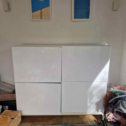 Photo of free Minimal white high gloss cabinet (Dublin 12) #2
