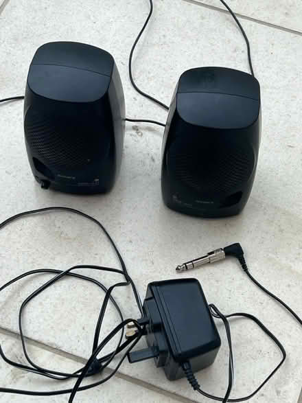 Photo of free Sony SRS-A11 stereo speakers (West Common AL5) #1