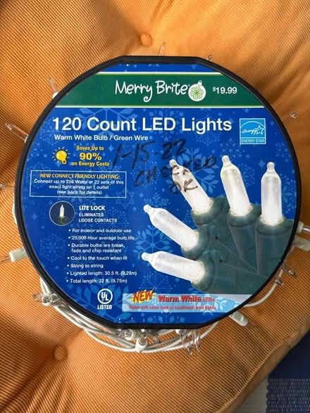 Photo of free Warm white twinkle lights (King Farm) #1