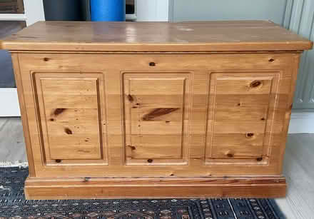 Photo of free Wooden toy / storage box (Claygate KT10) #1