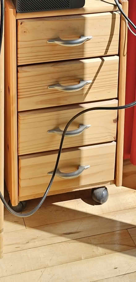 Photo of free 4 Drawer Unit on wheels (Glenageary) #1