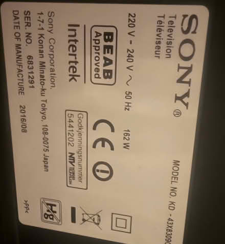 Photo of free Sony tv (ME7) #2