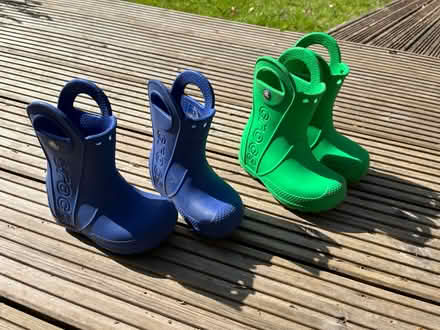 Photo of free Crocs Wellies kids 6 and 7 (Cardiff, llandaff CF5) #2