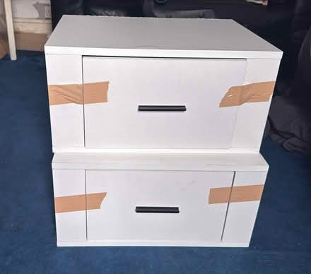 Photo of free 2 Hanging Bedside Tables And A Bed Small Double Mattress (Plumstead SE18) #2
