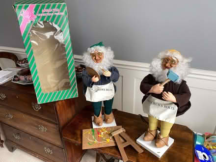 Photo of free Two Christmas Automaton Toy Maker Figures (Animated Figures) (Brompton ME7) #1