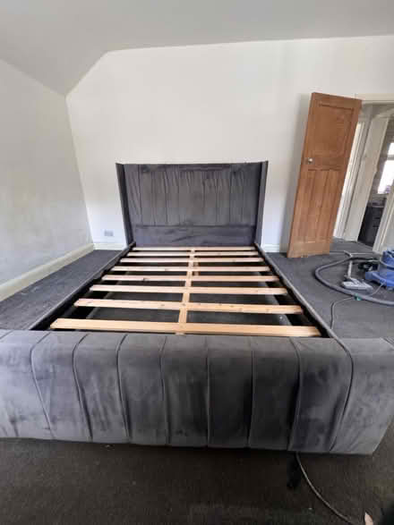 Photo of free King size double bed frame (DE24) #1