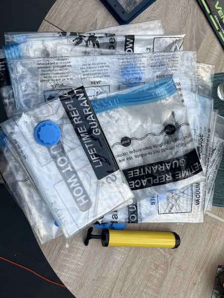 Photo of free vacuum storage bags + pump (Botley OX2) #1