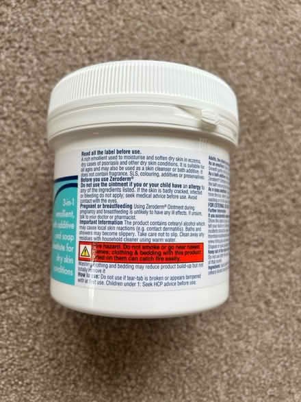 Photo of free Zeroderm Ointment (Bowburn (DH6)) #2