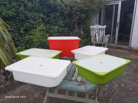 Photo of free 5 Ikea Boxes with lids (NR5) #2