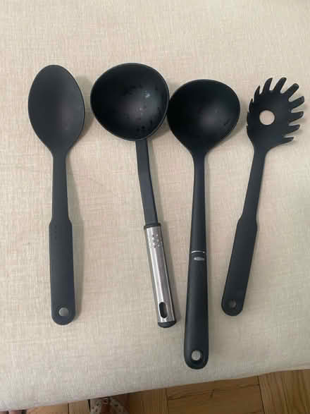 Photo of free kitchen utensils ,black& gold dress (10025) #3
