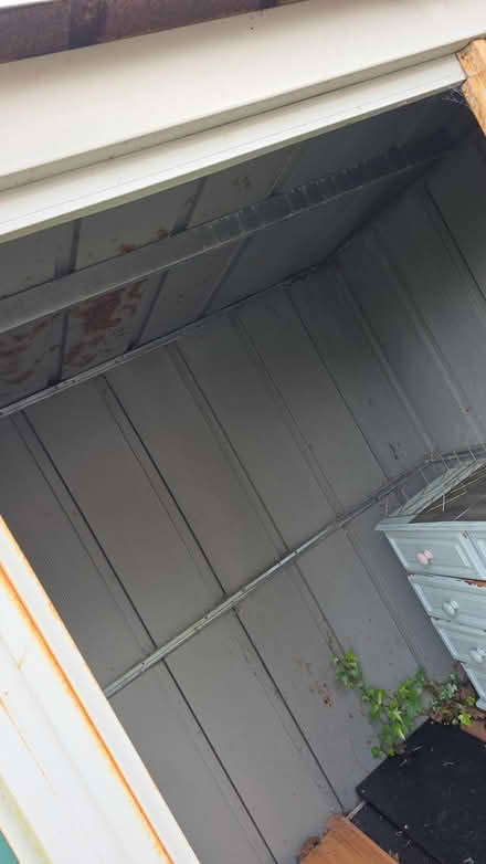 Photo of free metal shed/scrap. ingol (preston PR2) #3