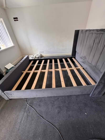 Photo of free King size double bed frame (DE24) #3