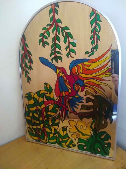 Photo of free Hand painted mirror (Brinscall PR6) #1