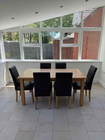 Photo of free Dining room table and 6 chairs (Heybridge CM9) #3