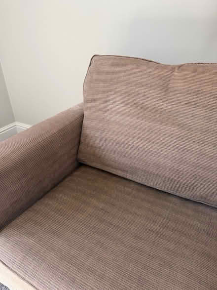 Photo of free Dark beige sofa and 2 armchairs (Heybridge CM9) #1