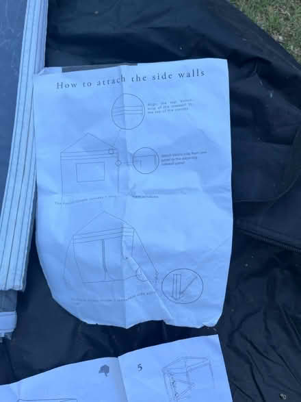 Photo of free 3m x 3m gazebo side walls (Sanderstead hill CR2) #1