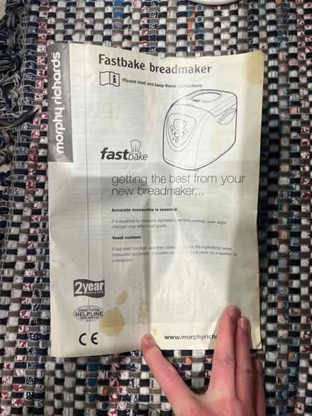 Photo of free Bread maker (SW19 - Dundonald) #3