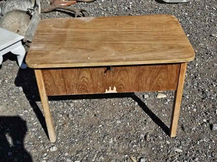 Photo of free Old sewing box with legs (Battle TN33) #1