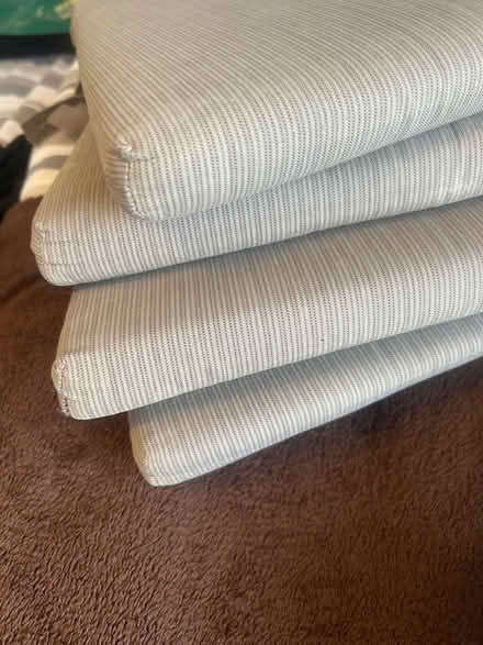 Photo of free 4 x Chair cushions (Hampton Hill TW11) #1