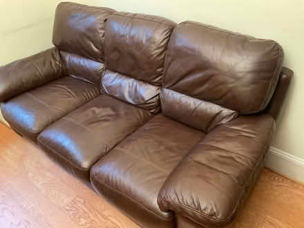 Photo of free Sofa Leather (Lisson Green Estate NW1) #1