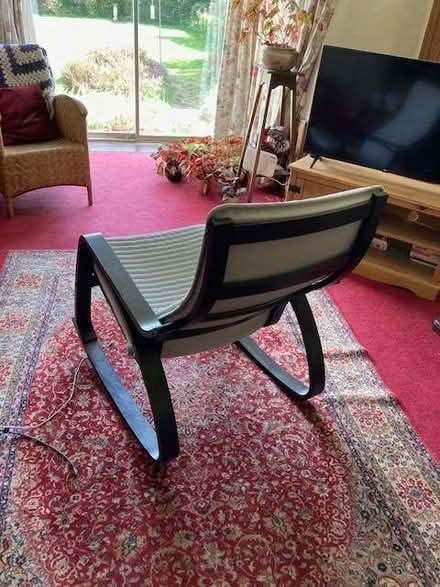 Photo of free IKEA grey Poang chair (Boswall EH5) #3