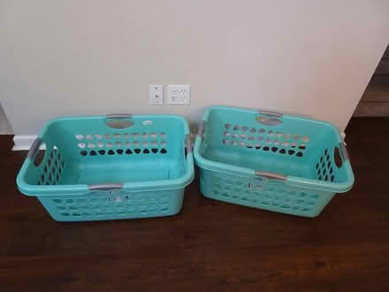 Photo of free 2 Sterilite Laundry Baskets (Lafayette, behind Diablo Foods) #1