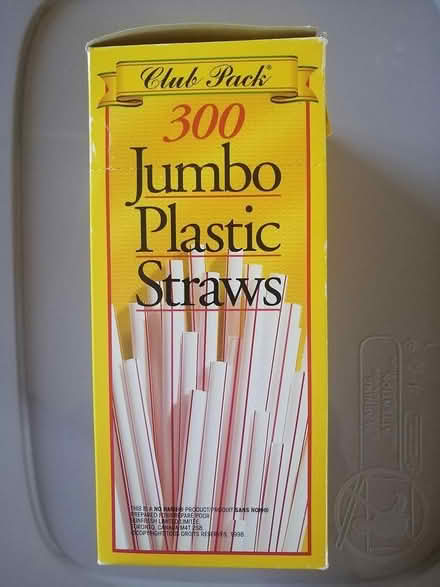 Photo of free Plastic Straws (Old Ottawa East) #2