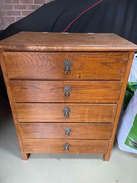 Photo of free Small Vintage Chest of Drawers (Haygate TF1) #1