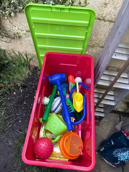 Photo of free Kids outdoor toys and storage box (Stanhill BB5) #2