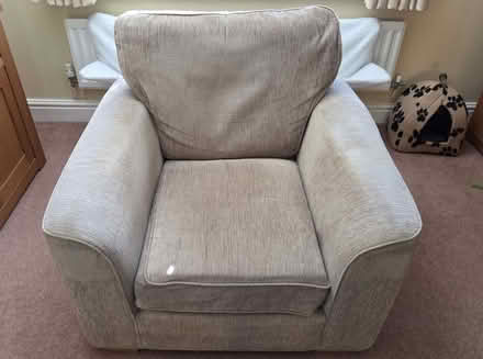 Photo of free Beige Two-Seater Sofa and 2 Arm Chairs (Chelmer Village CM2) #3