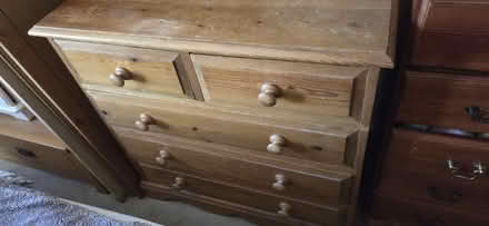 Photo of free Pine chest of drawers (BS39) #1